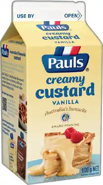 IGA Pauls Vanilla Custard Selected Varieties offer
