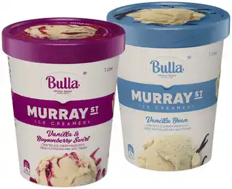 IGA Bulla Murray St Ice Creamery Selected Varieties offer