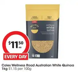 Coles Coles Wellness Road Australian White Quinoa offer