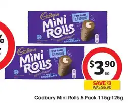 Coles Cadbury Mini Rolls offer