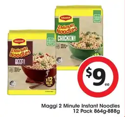 Coles Maggi 2 Minute Instant Noodles offer