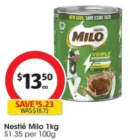 Coles Nestlé Milo offer