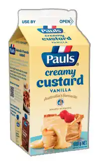 IGA Pauls Vanilla Custard Selected Varieties offer
