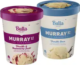 IGA Bulla Murray St Ice Creamery Selected Varieties offer