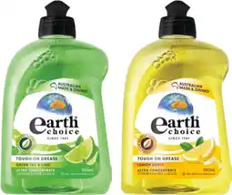 IGA Earth Choice Ultra Concentrate Dishwashing Liquid Selected Varieties offer