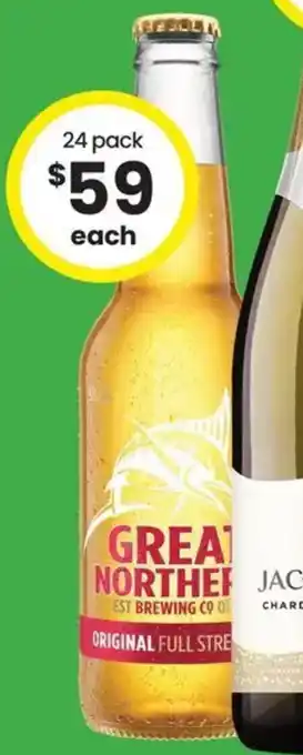 The Bottle O Great Northern Original Stubbies offer