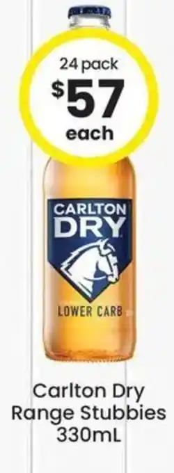 Carlton Dry Range Stubbies
