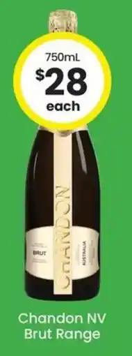 The Bottle O Chandon NV Brut Range offer