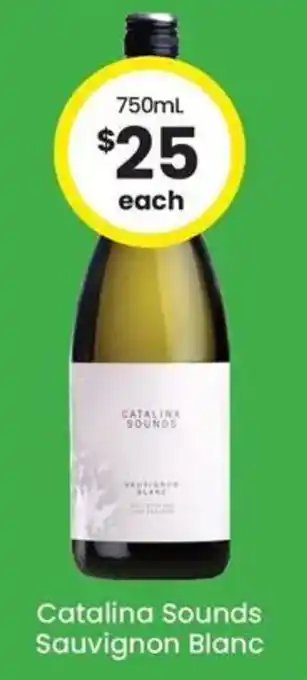 The Bottle O Catalina Sounds Sauvignon Blanc offer