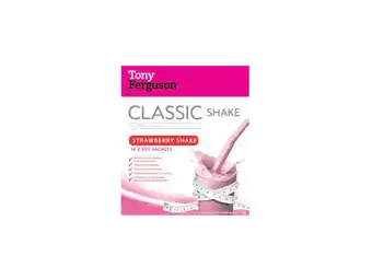 Terry White Tony ferguson classic shake strawberry 14 pack offer