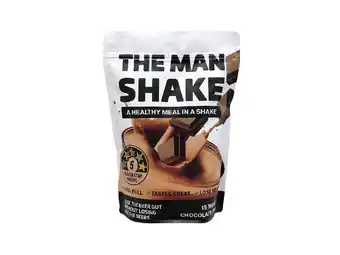 Terry White The man shake chocolate flavour 840g offer