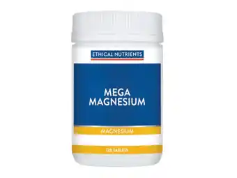 Terry White Ethical nutrients mega magnesium 120 tablets offer