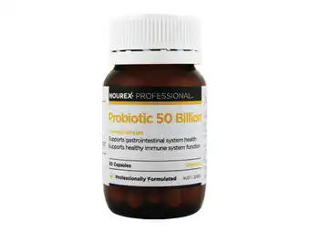 Terry White Nourex professional probiotic 50 billion 30 capsules offer