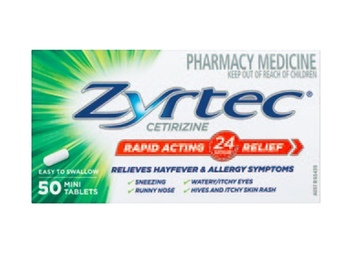 Terry White Zyrtec 10mg 50 tablets offer