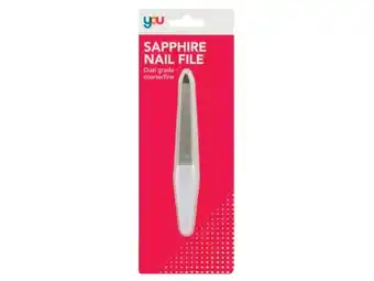 Terry White You sapphire nail file offer