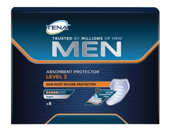 Terry White Tena men moderate to heavy level 3 - 8 pack offer