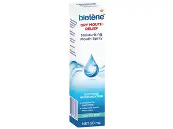 Biotène moisturising mouth spray 50ml