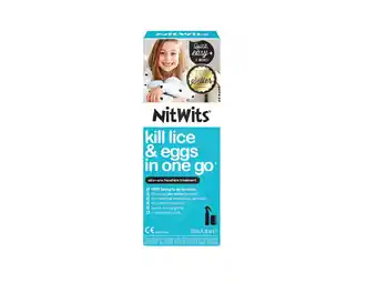 Terry White Nitwits all in one head lice solution 120ml offer