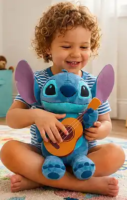 Toymate Disney Stitch Musical Fun Plush With Ukulele offer