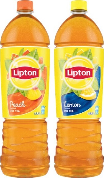 Coles Lipton Ice Tea 1.5 Litre offer