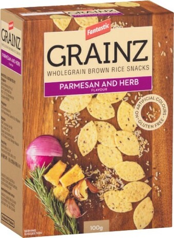 Coles Fantastic Grainz Rice Crackers 100g offer