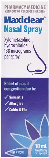 Pharmacy Best Buys Maxiclear Nasal Spray offer