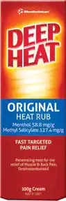 Discount Drug Stores Deep Heat Original Heat Rub offer