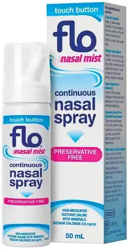 Pharmacy Best Buys Flo Nasal Mist Continuous Nasal Spray offer