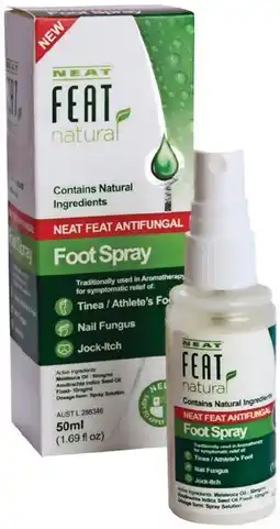 Pharmacy Best Buys Neat Feat Antifungal Foot Spray offer