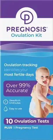 Pharmacy Best Buys Pregnosis Ovulation Kit 10 Tests offer