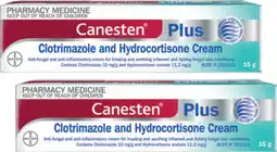 Discount Drug Stores Canesten Plus Clotrimazole and Hydrocortisone Cream offer