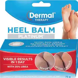 Discount Drug Stores Dermal Therapy Heel Balm Platinum offer