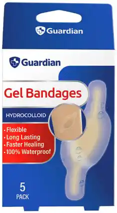 Discount Drug Stores Guardian Hydrocolloid Gel Bandages 28mm x 69mm offer