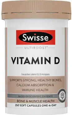 Discount Drug Stores Swisse Ultiboost Vitamin D 250 Capsules offer