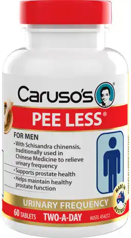 Caruso’s Pee Less 60 Tablets