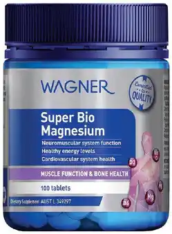 Discount Drug Stores Wagner Super Bio Magnesium 100 Tablets offer