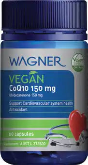 Discount Drug Stores Wagner Vegan CoQ10 150mg 60 Capsules offer