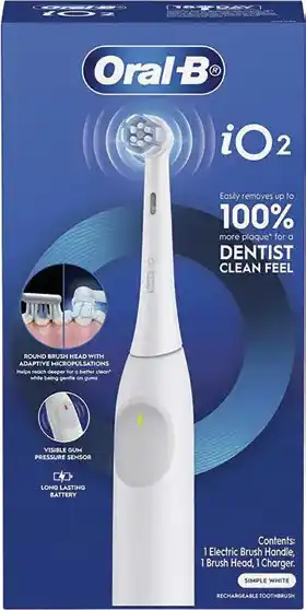 Discount Drug Stores Oral-B Power Toothbrush iO 2 Series White offer