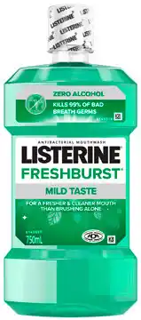 Discount Drug Stores Listerine FreshBurst Zero Mouthwash offer