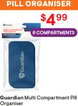 Discount Drug Stores Guardian Multi Compartment Pill Organiser offer