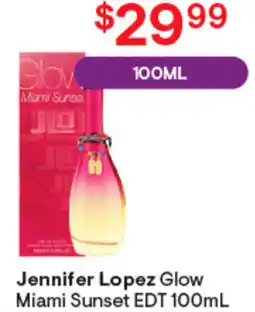 Discount Drug Stores Jennifer Lopez Glow Miami Sunset EDT offer