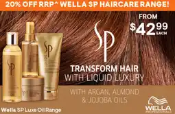 Discount Drug Stores Wella SP Luxe Oil Range offer