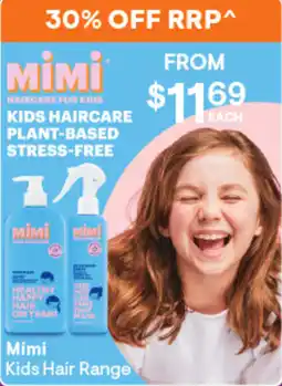 Discount Drug Stores Mimi Kids Hair Range offer