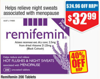 ePharmacy Remifemin 200 Tablets offer