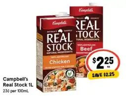 IGA Campbell's Real Stock offer