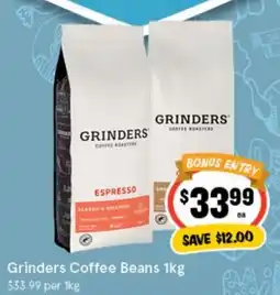 IGA Grinders Coffee Beans offer