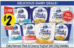 NQR Dairy Farmers Thick & Creamy Yoghurt offer