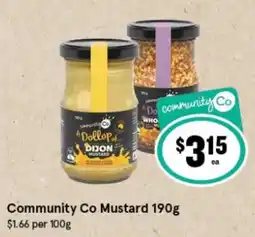 IGA Community Co Mustard offer