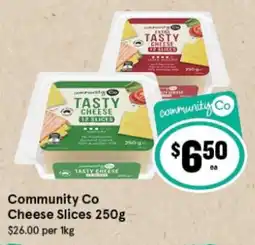 IGA Community Co Cheese Slices offer