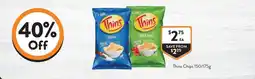 Foodworks Thins Chips 150/175g offer